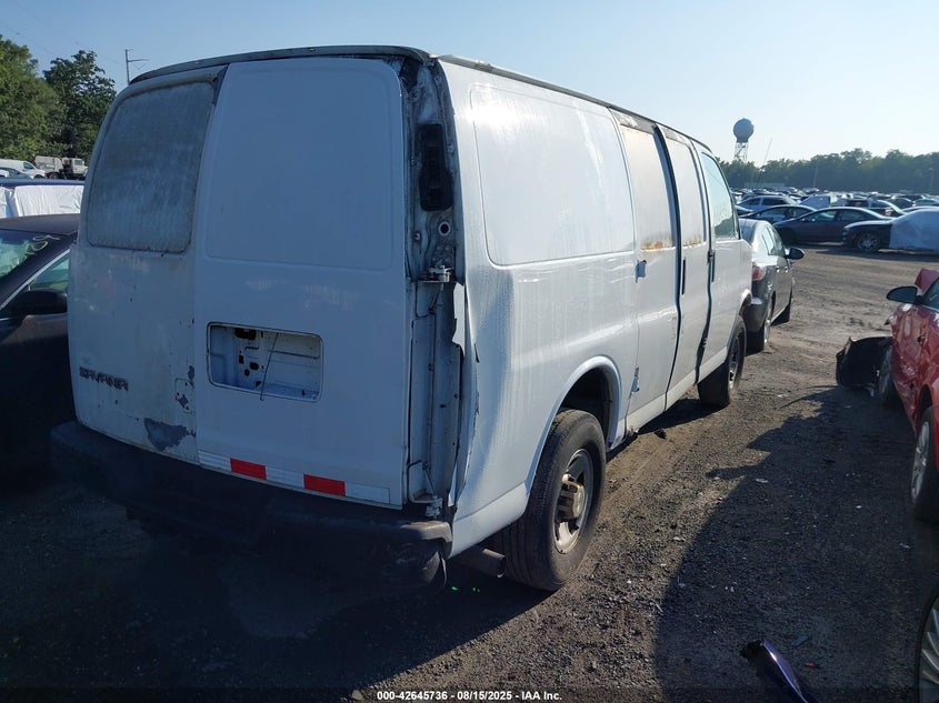 Vin: 1gcwgfcf3f1153306, lot: 43138792, chevrolet express 2500 work van 20154