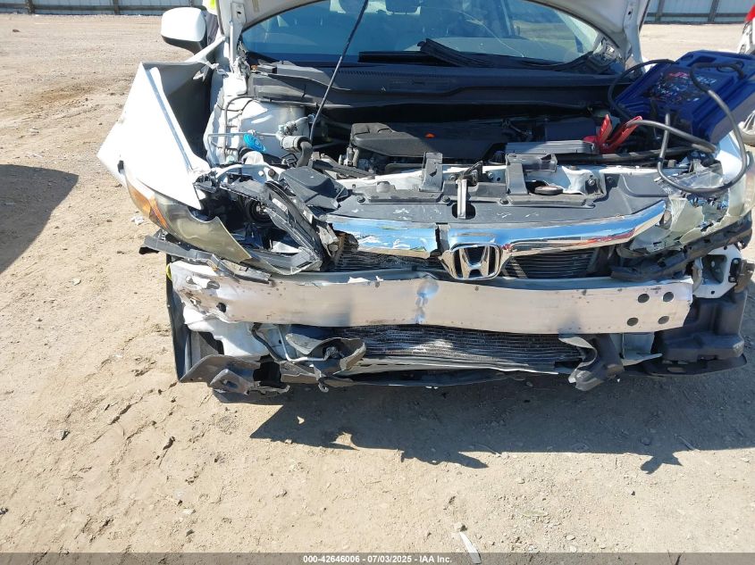 2012 Honda Civic Lx VIN: 19XFB2F54CE107017 Lot: 42646006