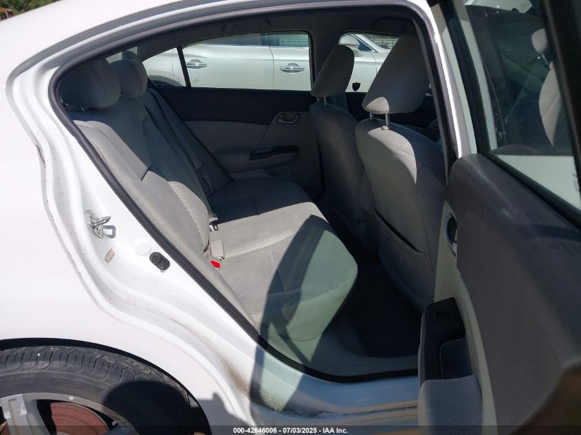 2012 Honda Civic Lx VIN: 19XFB2F54CE107017 Lot: 42646006