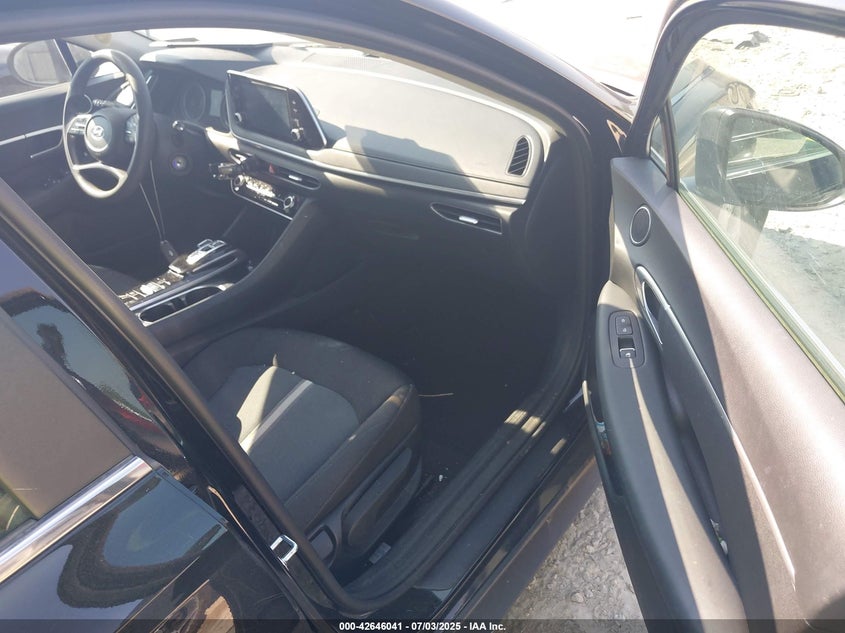 2021 Hyundai Sonata 2.5 Se Black Lot 111042646041 Vin 5NPEG4JA0MH113584