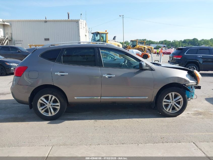 2015 Nissan Rogue Select S VIN: JN8AS5MVXFW755989 Lot: 42646186