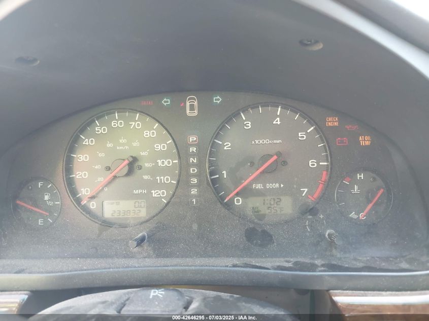 2002 Subaru Legacy Outback Awp VIN: 4S3BH675927662369 Lot: 42646295