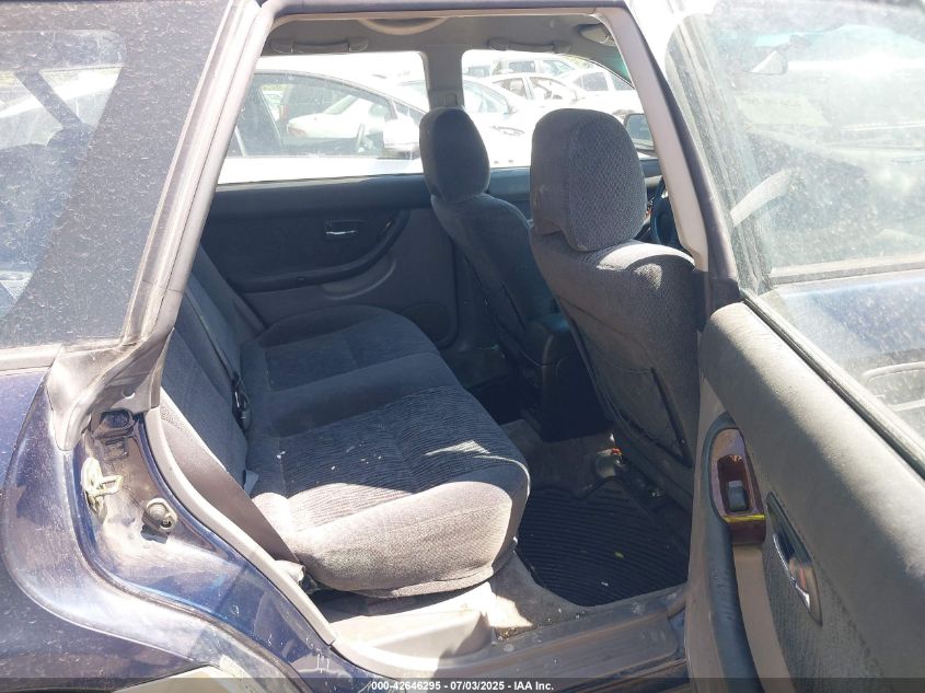 2002 Subaru Legacy Outback Awp VIN: 4S3BH675927662369 Lot: 42646295