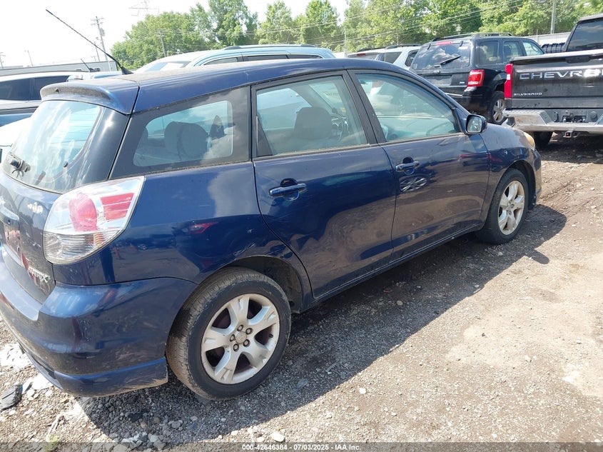2T1KR32EX5C475418 2005 TOYOTA MATRIX photo no. 4