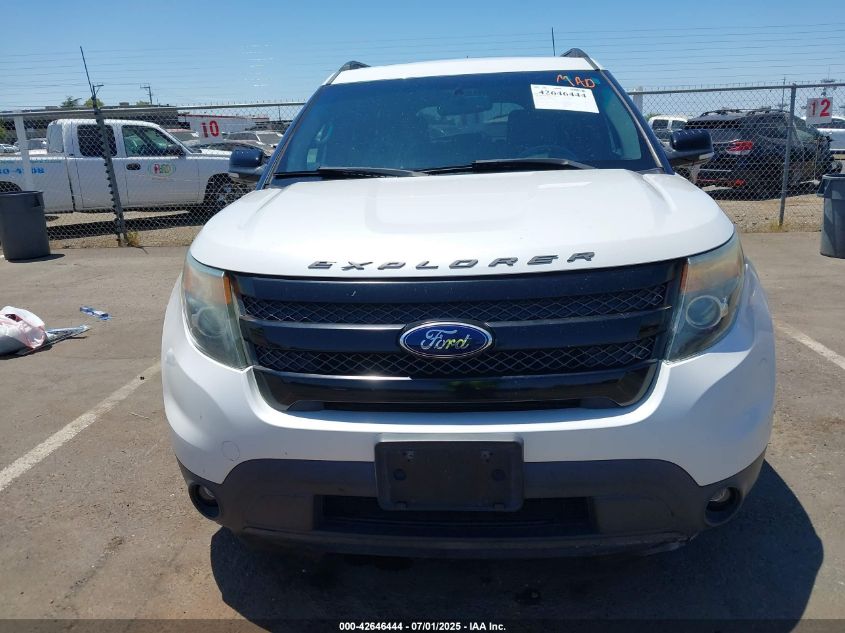 2014 Ford Explorer Sport VIN: 1FM5K8GTXEGB90186 Lot: 42646444