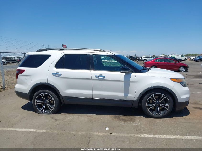 2014 Ford Explorer Sport VIN: 1FM5K8GTXEGB90186 Lot: 42646444