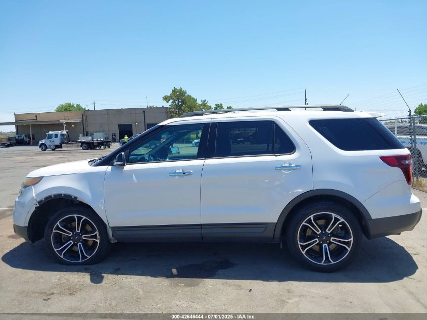 2014 Ford Explorer Sport VIN: 1FM5K8GTXEGB90186 Lot: 42646444