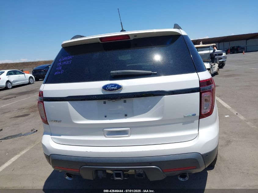 2014 Ford Explorer Sport VIN: 1FM5K8GTXEGB90186 Lot: 42646444