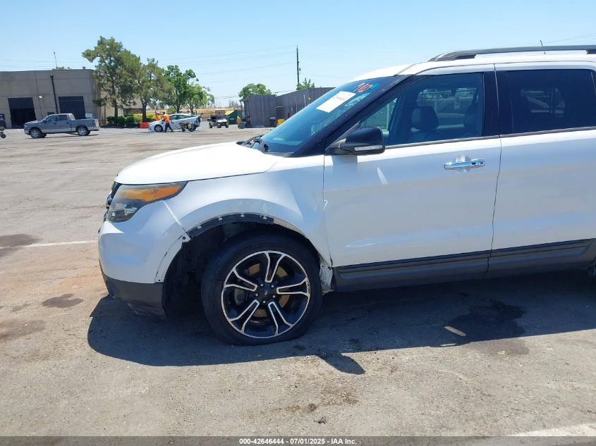 2014 Ford Explorer Sport VIN: 1FM5K8GTXEGB90186 Lot: 42646444
