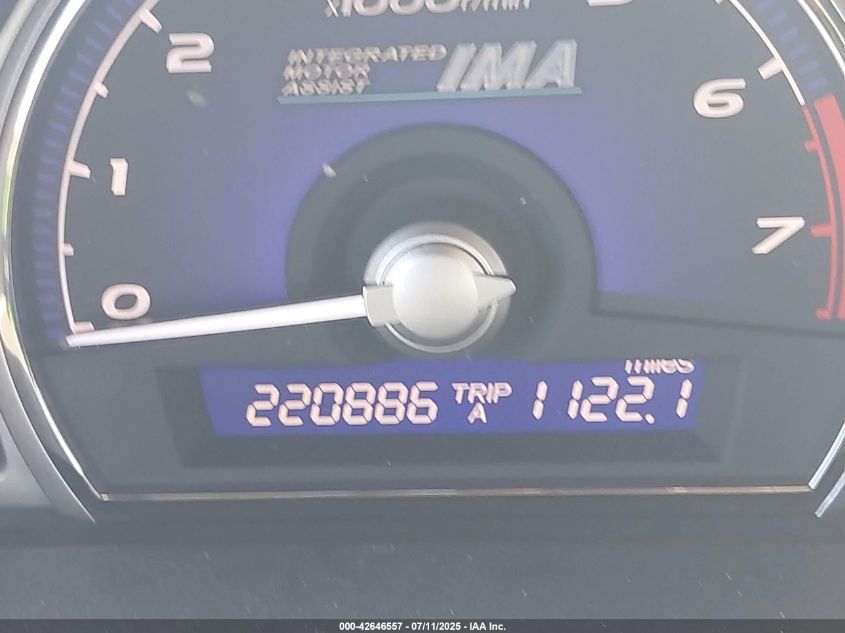 2009 Honda Civic VIN: JHMFA36269F001610 Lot: 42646557