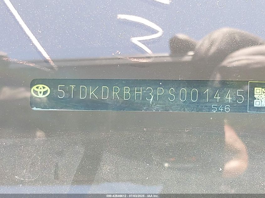 2023 Toyota Highlander - 5TDKDRBH3PS001445