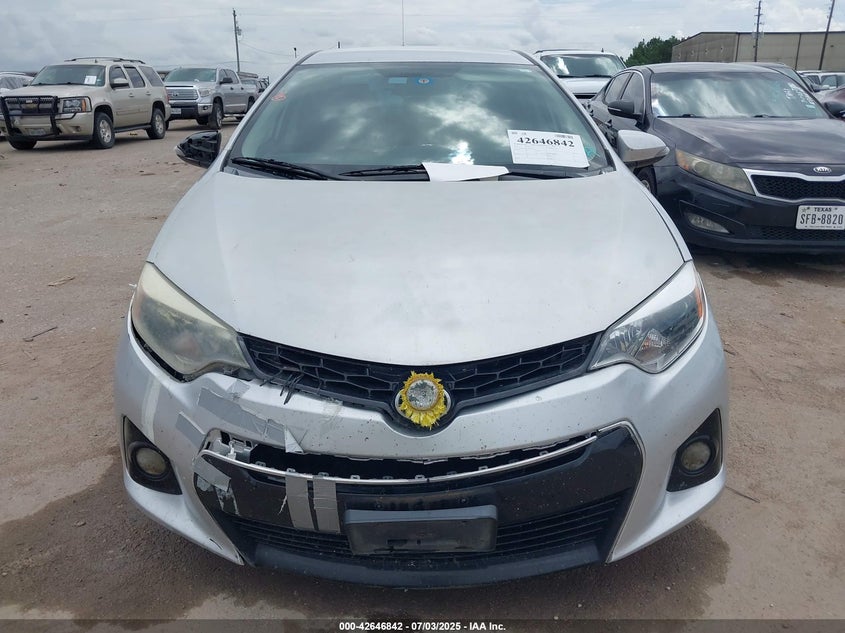 2015 TOYOTA COROLLA S - 5YFBURHE3FP209605