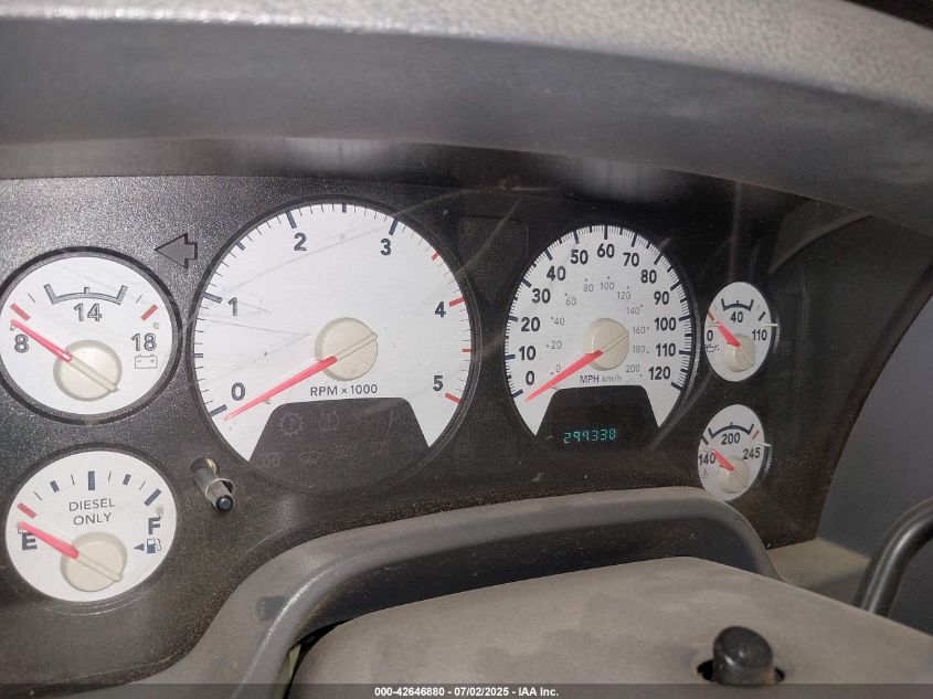 2006 Dodge Ram 2500 Laramie VIN: 3D7KR29C86G226112 Lot: 42646880