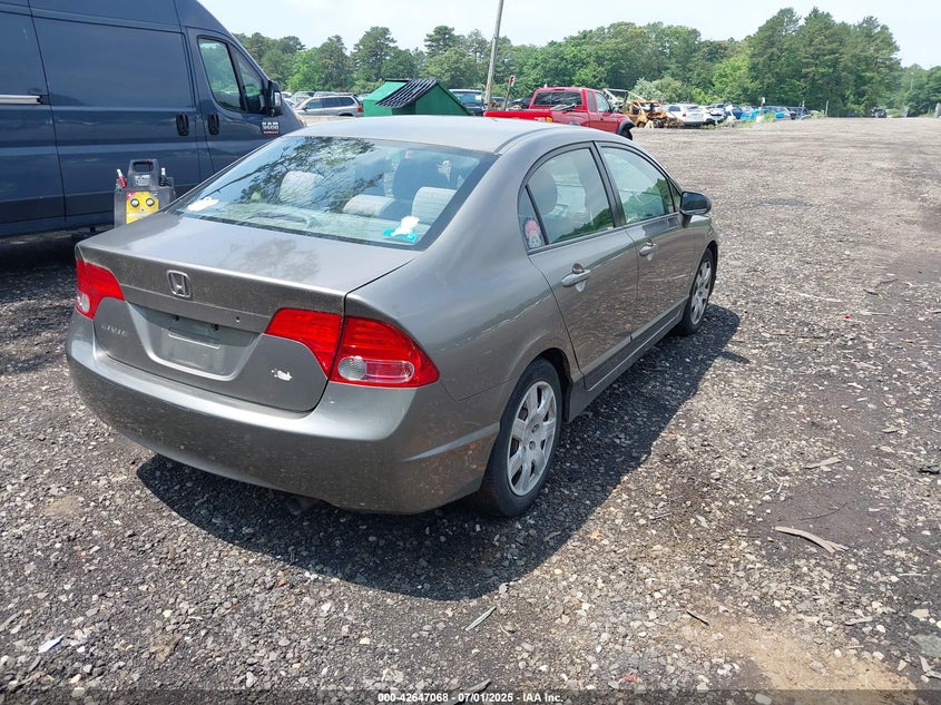 2008 HONDA CIVIC VIN: 2HGFA16508H319309