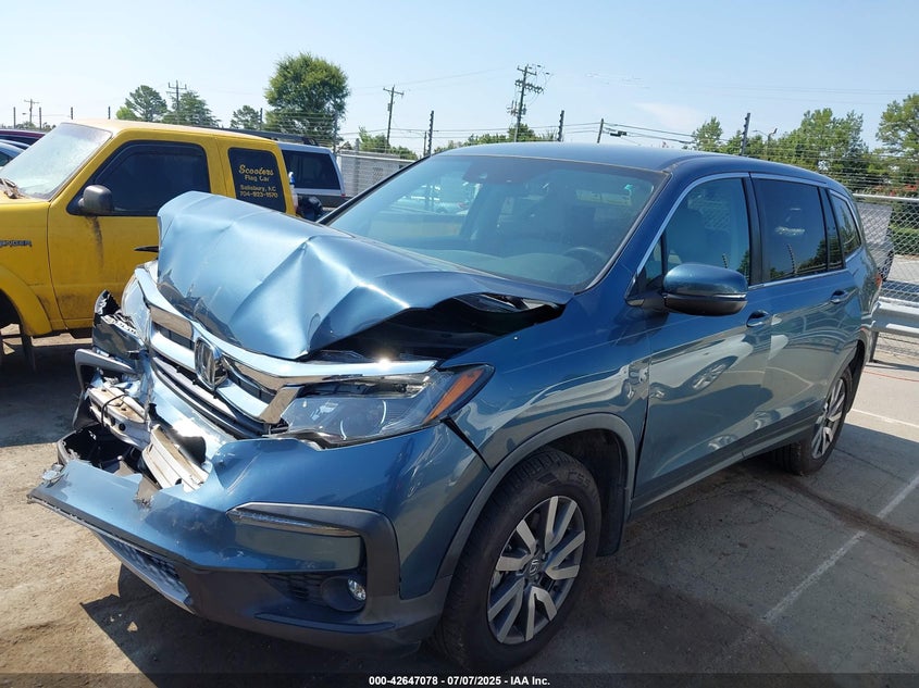 2020 HONDA PILOT AWD EX 5FNYF6H35LB009074