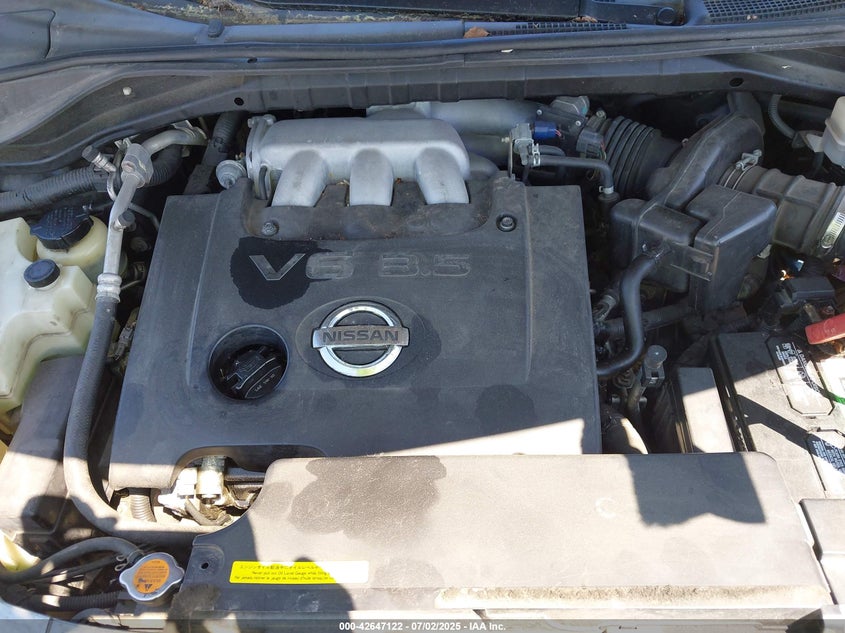 2007 Nissan Murano VIN: JN8AV08T07W511535 Lot: 42647122