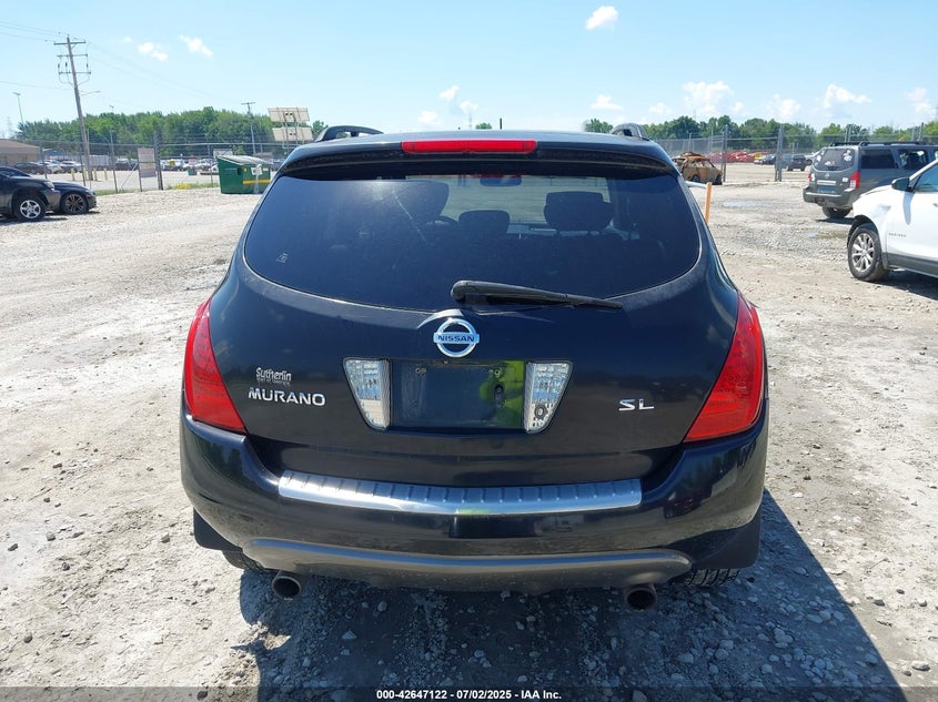 2007 Nissan Murano VIN: JN8AV08T07W511535 Lot: 42647122