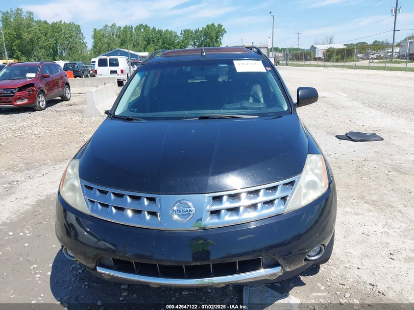 2007 Nissan Murano VIN: JN8AV08T07W511535 Lot: 42647122