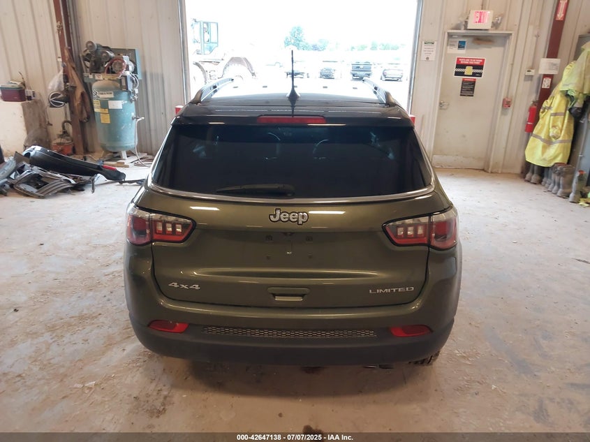 2019 Jeep Compass Limited 4X4 VIN: 3C4NJDCB0KT806255 Lot: 42647138