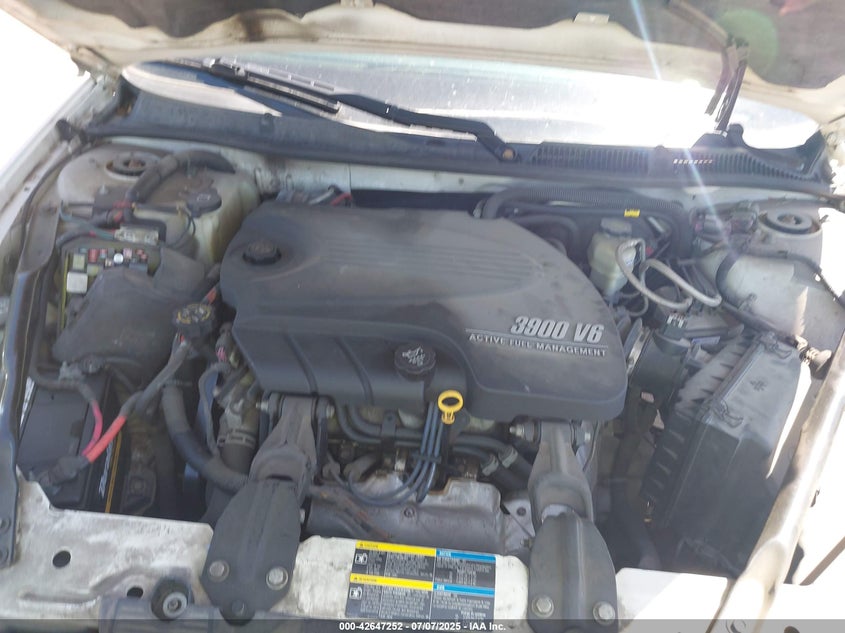 2007 CHEVROLET IMPALA VIN: 2G1WS58R679416499