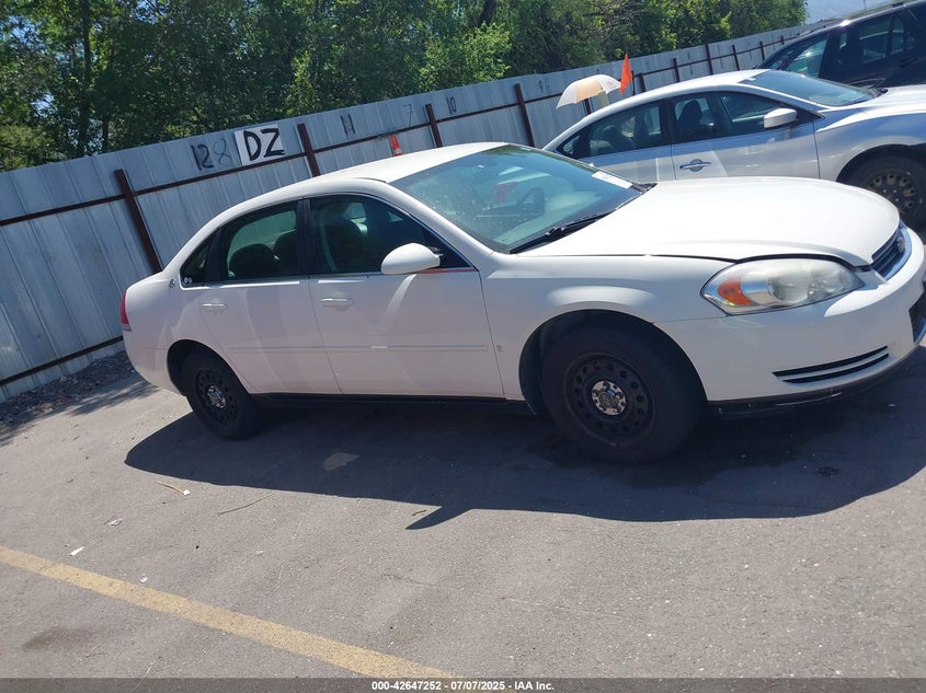 2007 CHEVROLET IMPALA VIN: 2G1WS58R679416499