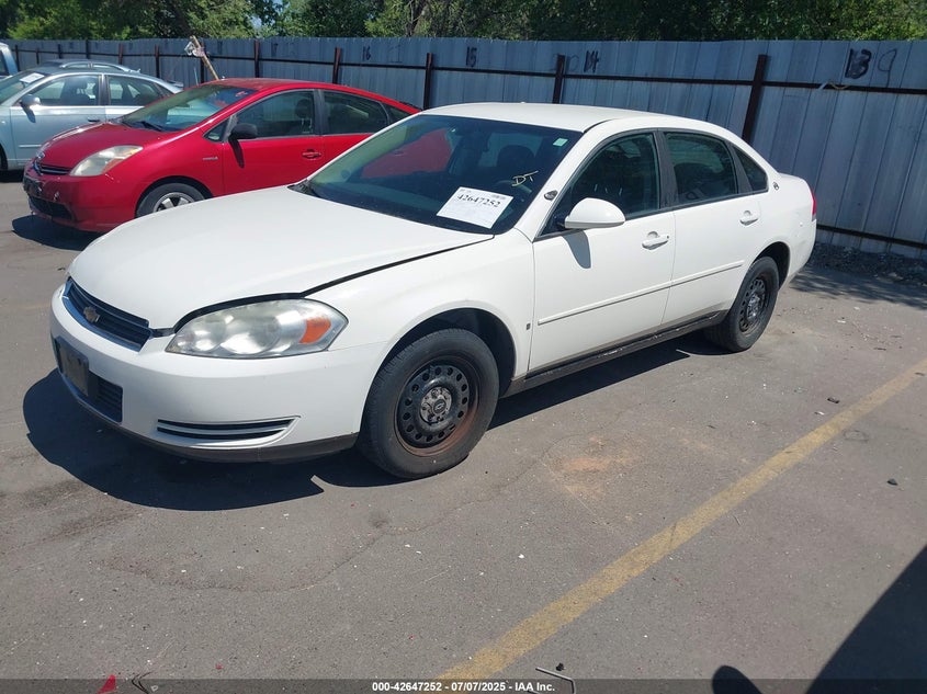 2007 CHEVROLET IMPALA VIN: 2G1WS58R679416499