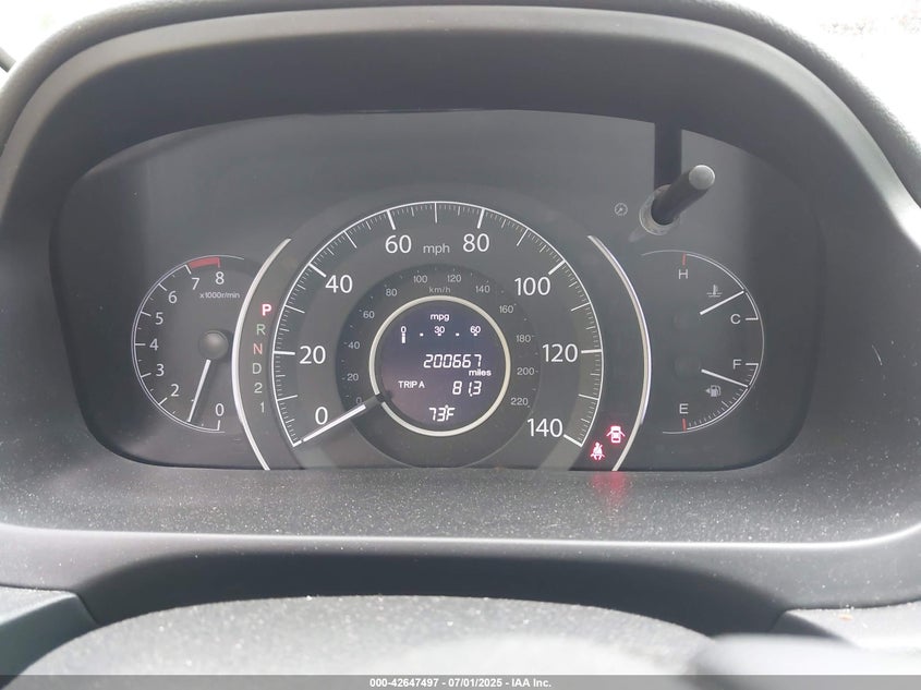 2013 HONDA CR-V VIN: 2HKRM4H73DH618328