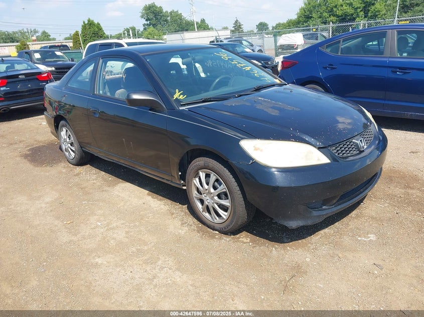 1HGEM22565L020808 2005 Honda Civic Lx auction photo 1