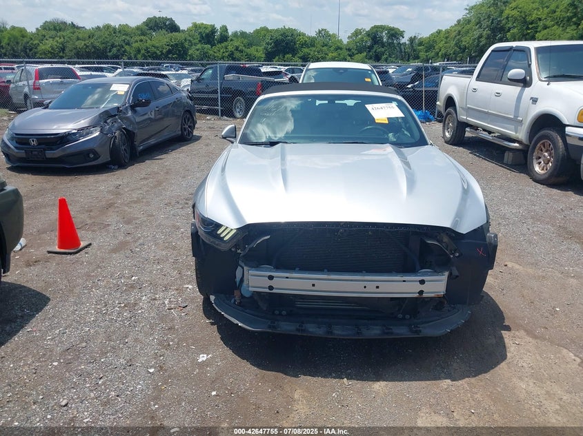 2017 FORD MUSTANG ECOBOOST PREMIUM - 1FATP8UH6H5279739