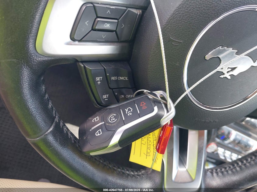 2017 FORD MUSTANG ECOBOOST PREMIUM - 1FATP8UH6H5279739