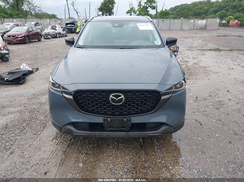 2023 Mazda Cx-5 2.5 2.5 S Carbon Edition Blue Lot 111042647963 Vin JM3KFBCM6P0230497
