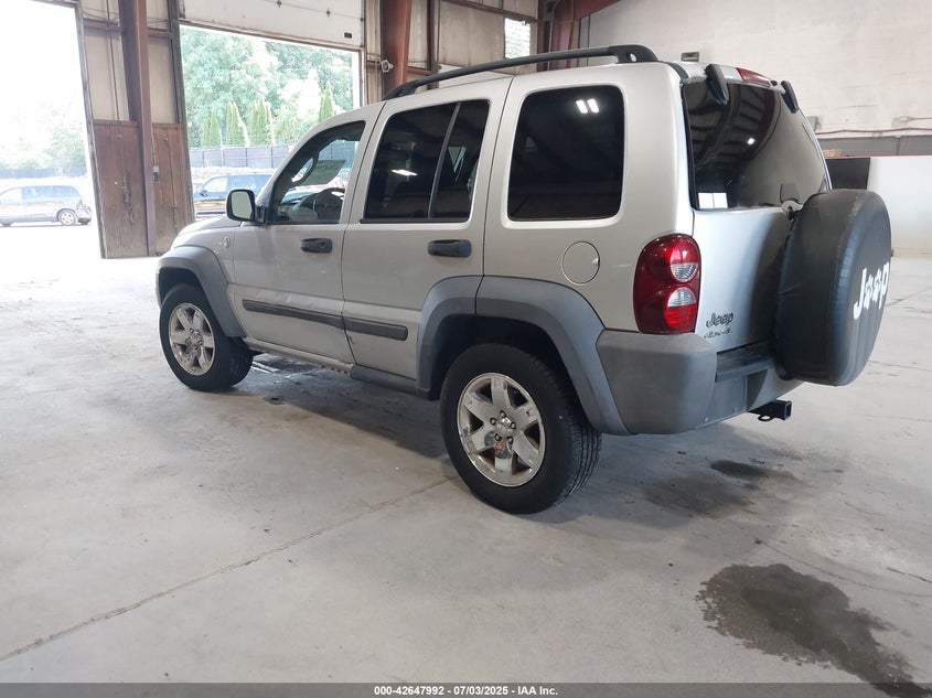 2007 JEEP LIBERTY VIN: 1J4GL48K47W670655