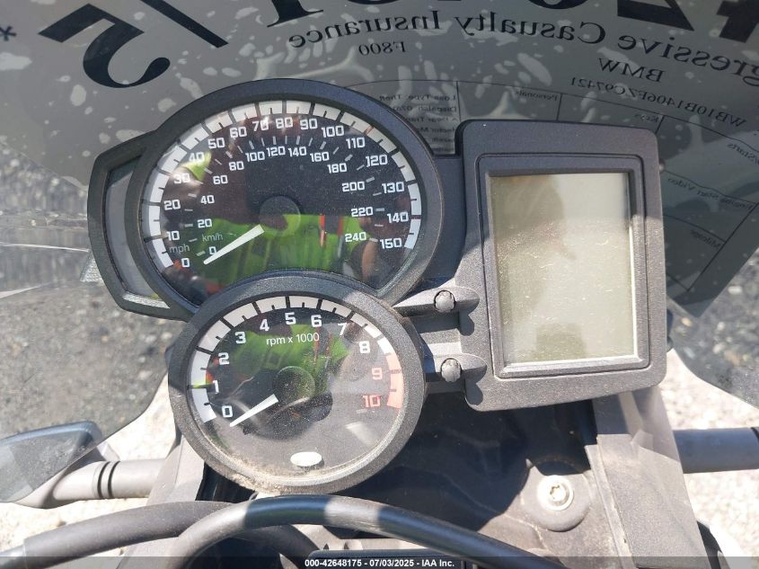 2015 BMW F800 R VIN: WB10B1406FZC97421 Lot: 42648175