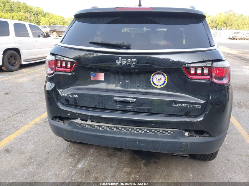 2018 Jeep Compass Limited 4X4 VIN: 3C4NJDCB0JT423253 Lot: 42648181