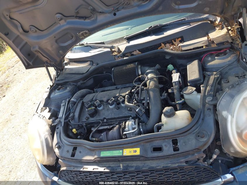 2011 Mini Cooper S VIN: WMWSV3C59BTY10180 Lot: 43396165