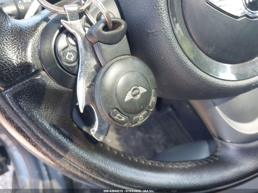 2011 Mini Cooper S VIN: WMWSV3C59BTY10180 Lot: 43396165