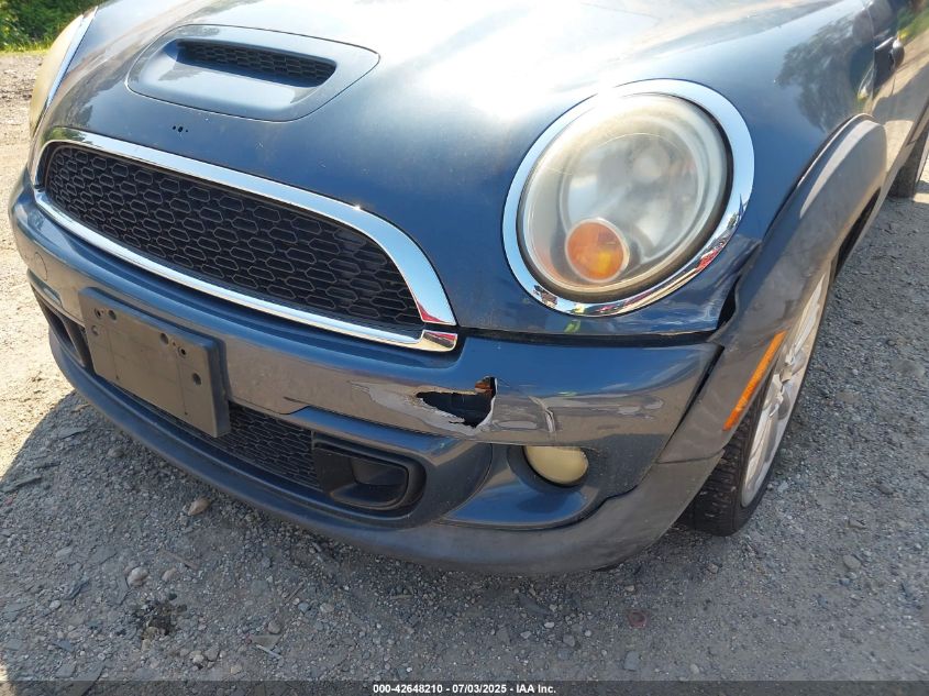 2011 Mini Cooper S VIN: WMWSV3C59BTY10180 Lot: 43396165