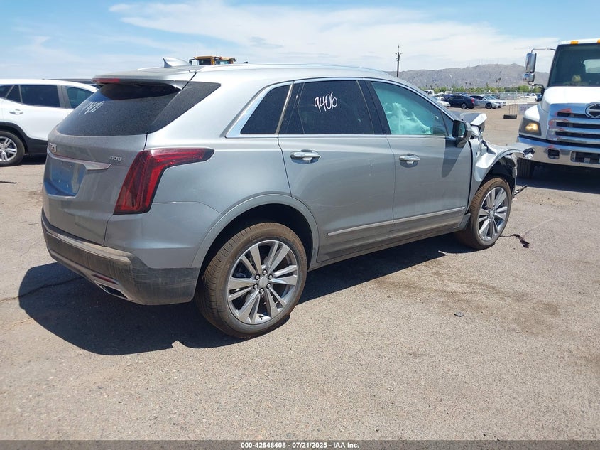 Vin: 1gykncrs9sz121490, lot: 43141464, cadillac xt5 fwd premium luxury 20254