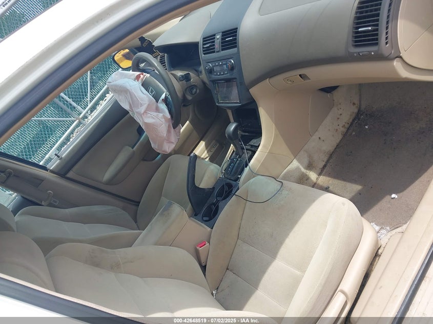 2007 HONDA ACCORD VIN: 1HGCM66477A052648
