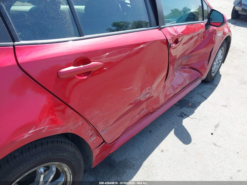 2020 TOYOTA COROLLA HYBRID LE - JTDEBRBE0LJ017750