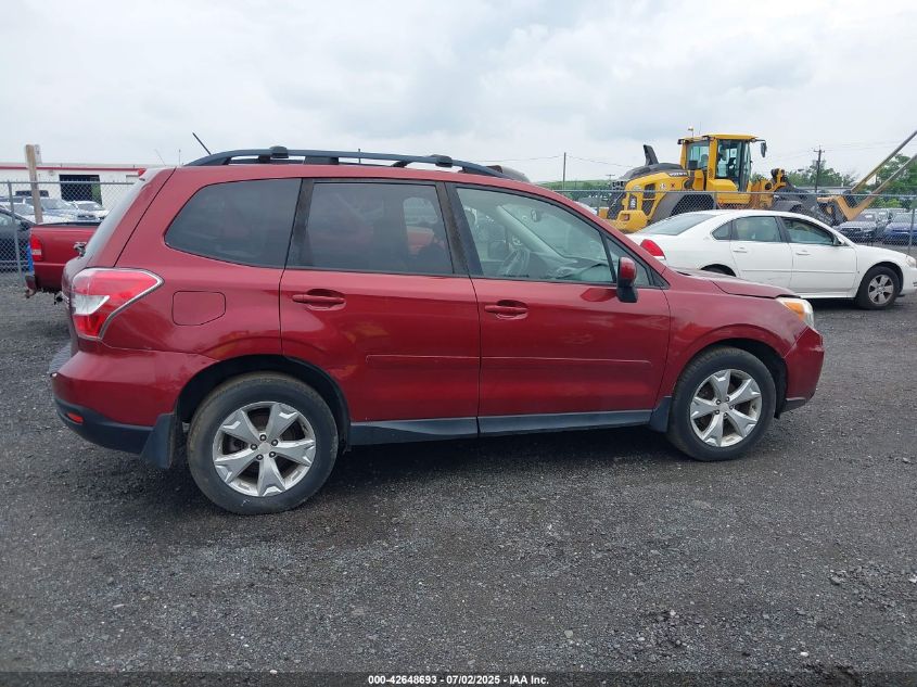 2014 Subaru Forester 2.5I Premium VIN: JF2SJAEC4EH510540 Lot: 42648693