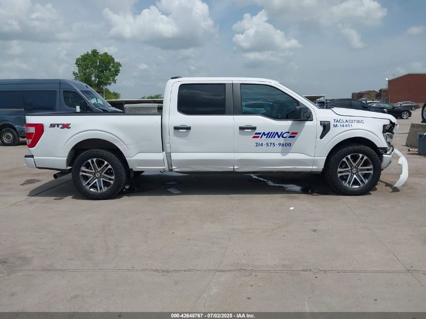 2021 Ford F-150 Xl VIN: 1FTEW1CP7MKE77246 Lot: 42648767
