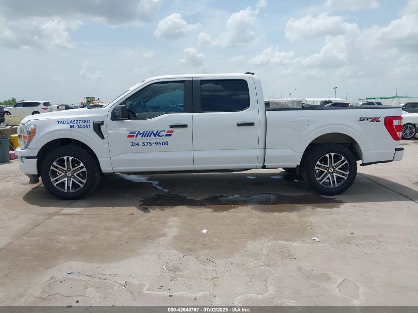 2021 Ford F-150 Xl VIN: 1FTEW1CP7MKE77246 Lot: 42648767