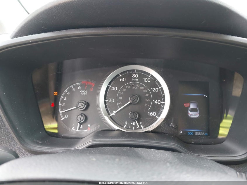 2020 Toyota Corolla Le VIN: 5YFEPRAE9LP115416 Lot: 42649062