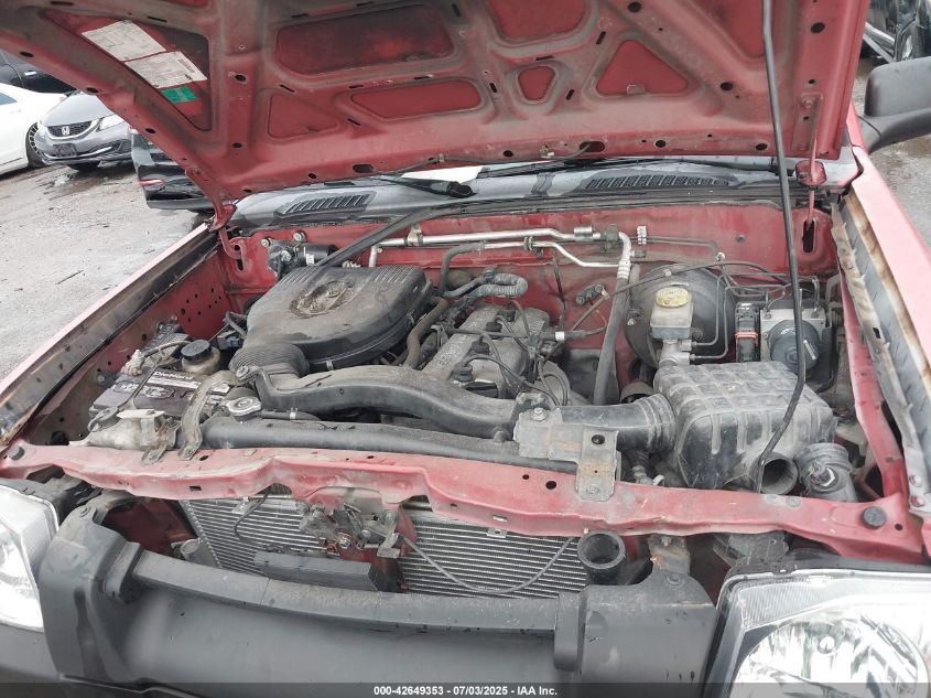 2004 Nissan Frontier Xe VIN: 1N6DD26T94C475554 Lot: 42649353