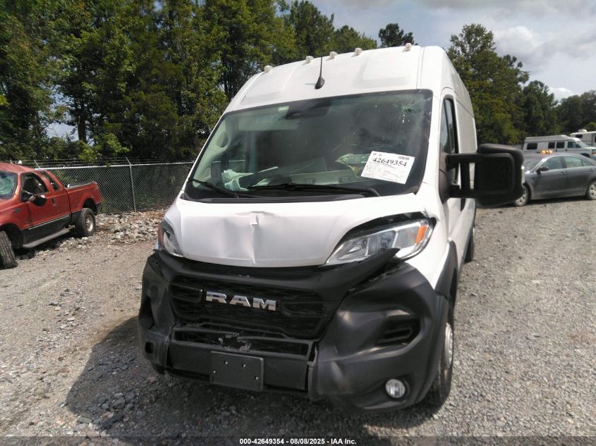 2023 Ram Promaster 2500 High Roof 159 Wb VIN: 3C6LRVDG8PE559876 Lot: 42649354