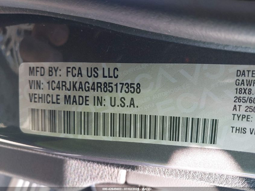 2024 Jeep Grand Cherokee L - 1C4RJKAG4R8517358