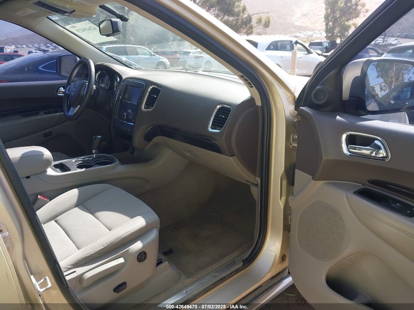 2011 DODGE DURANGO VIN: 1D4RD4GG8BC634117