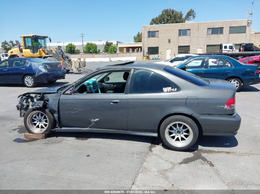 2000 Honda Civic Ex VIN: 1HGEJ8140YL036639 Lot: 42649476