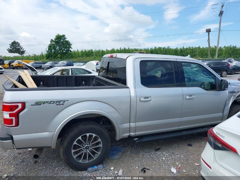 2018 Ford F-150 Xlt VIN: 1FTEW1E51JFE64394 Lot: 42649477